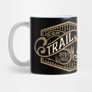 Trail Ale MTB Beer Mountain Biking Graphic Mug